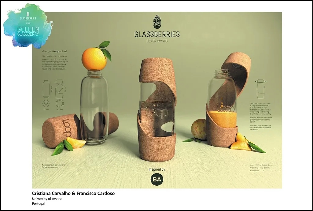 Opakowanie artystyczne z korka